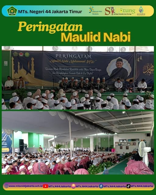 MTsN 44 Jakarta Peringati Maulid Nabi 1447 H